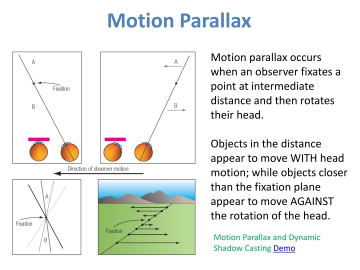 motion parallax provides depth cues based on... coursehero motion parallax provides depth cues based on... coursehero