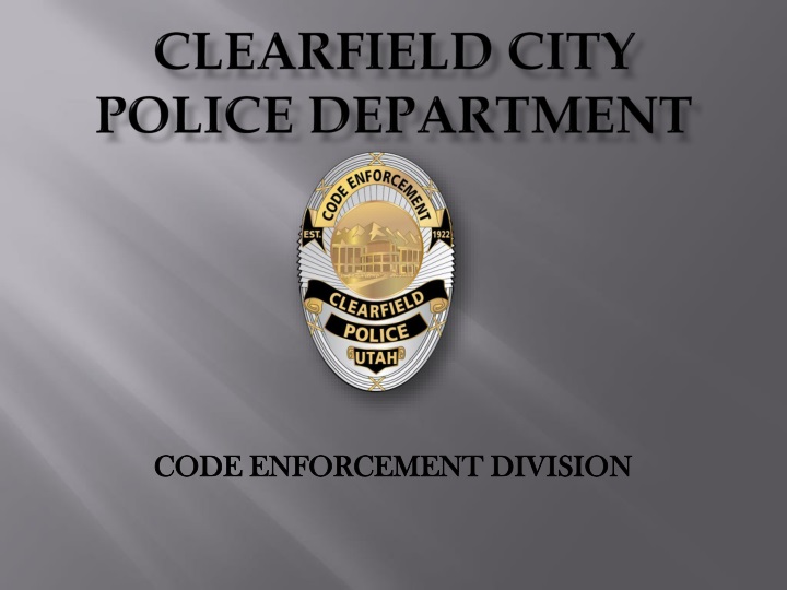 clearfield city police department n.