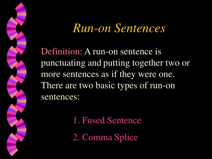 which sentence contains a comma splice which sentence contains a comma splice