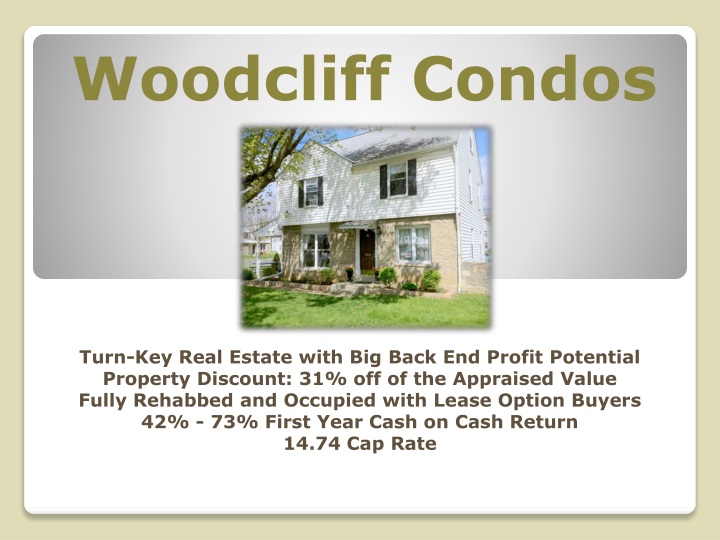 PPT Woodcliff Condos PowerPoint Presentation, free download ID1525646