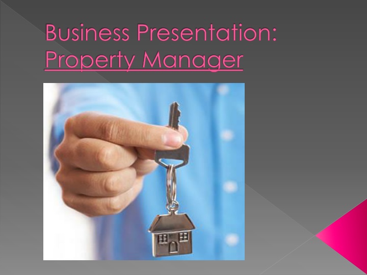 presentation property manager