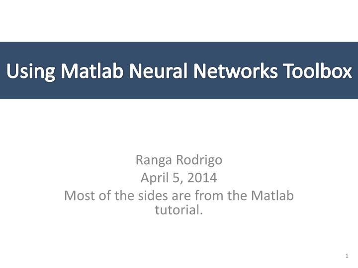 back propagation neural network matlab tutorial
