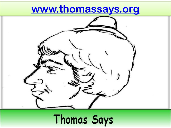 www thomassays org n.