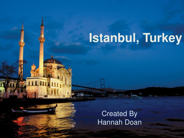 presentation about istanbul