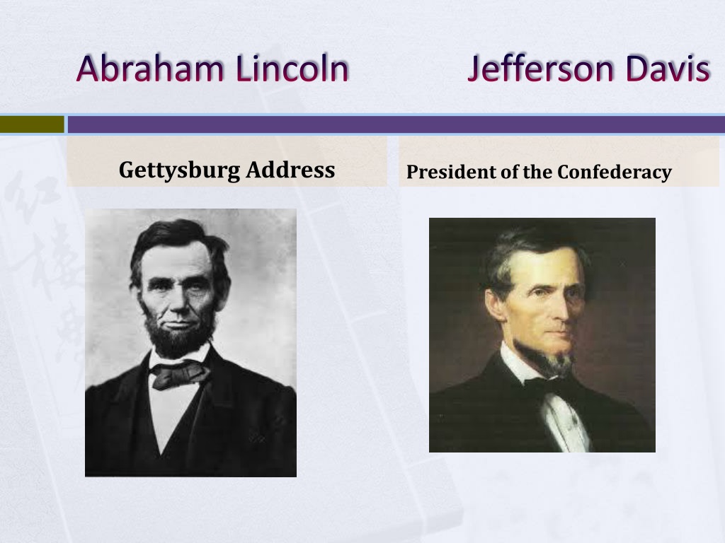 Какому совету последовал линкольн. Джефферсон Дэвис против Авраама Линкольна. Линкольн и Джефферсон. Линкольн и Дэвис.