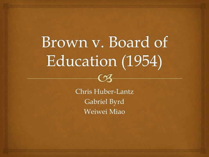 brown v board of education impact