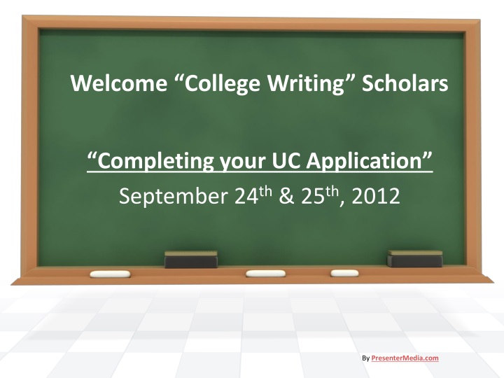 welcome college writing scholars n.