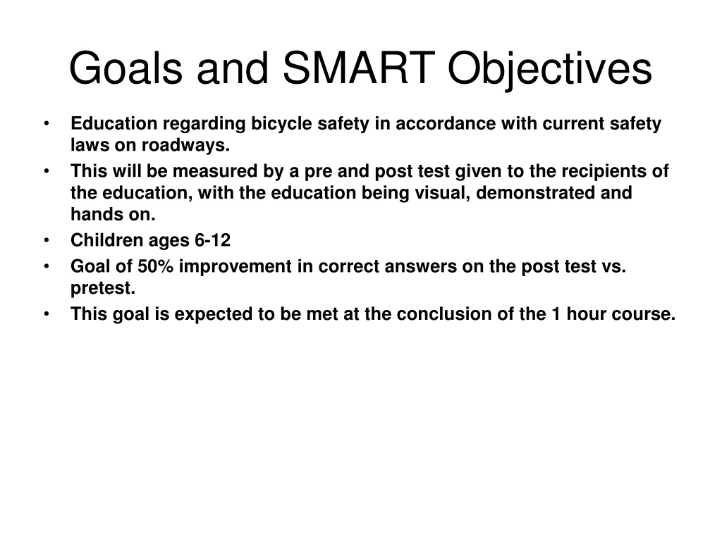PPT Bicycle Safety Hand Signals and Road Rules for School Age