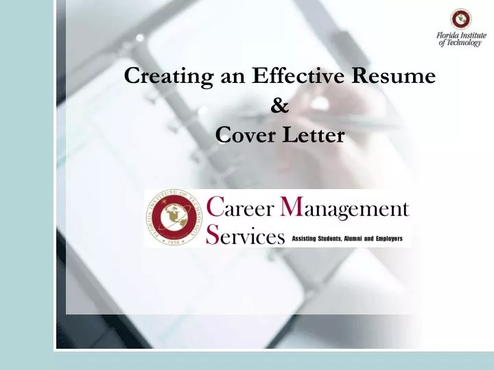 Creating An Effective Resume