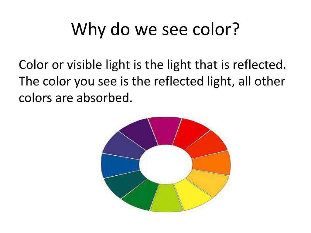 PPT  Light and Color PowerPoint Presentation, free download  ID1535335