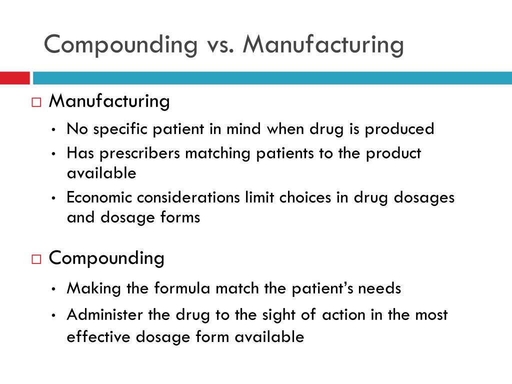 PPT Pharmacy Compounding Meeting the unique needs of your patient