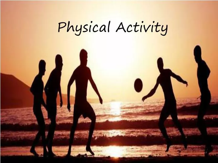 Physical Activity Ppt Background