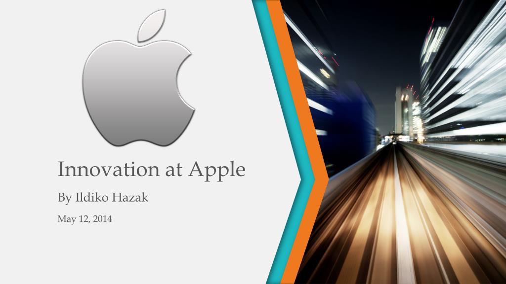 powerpoint presentation of apple company