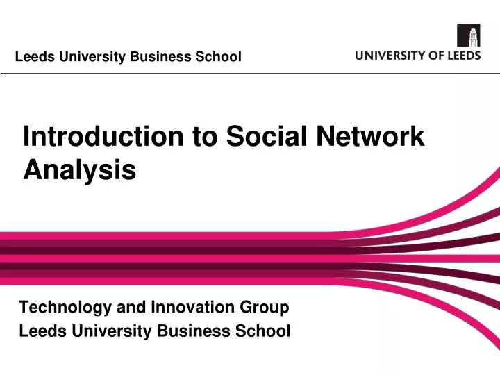 introduction to social network analysis n.