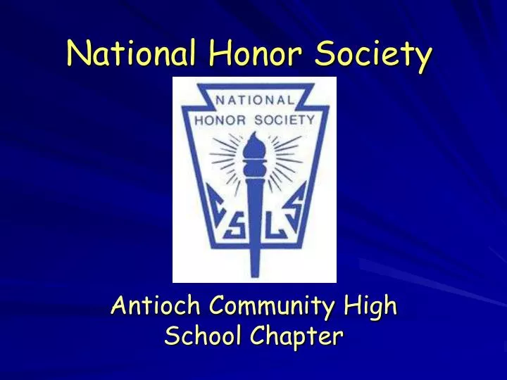 national honor society n.