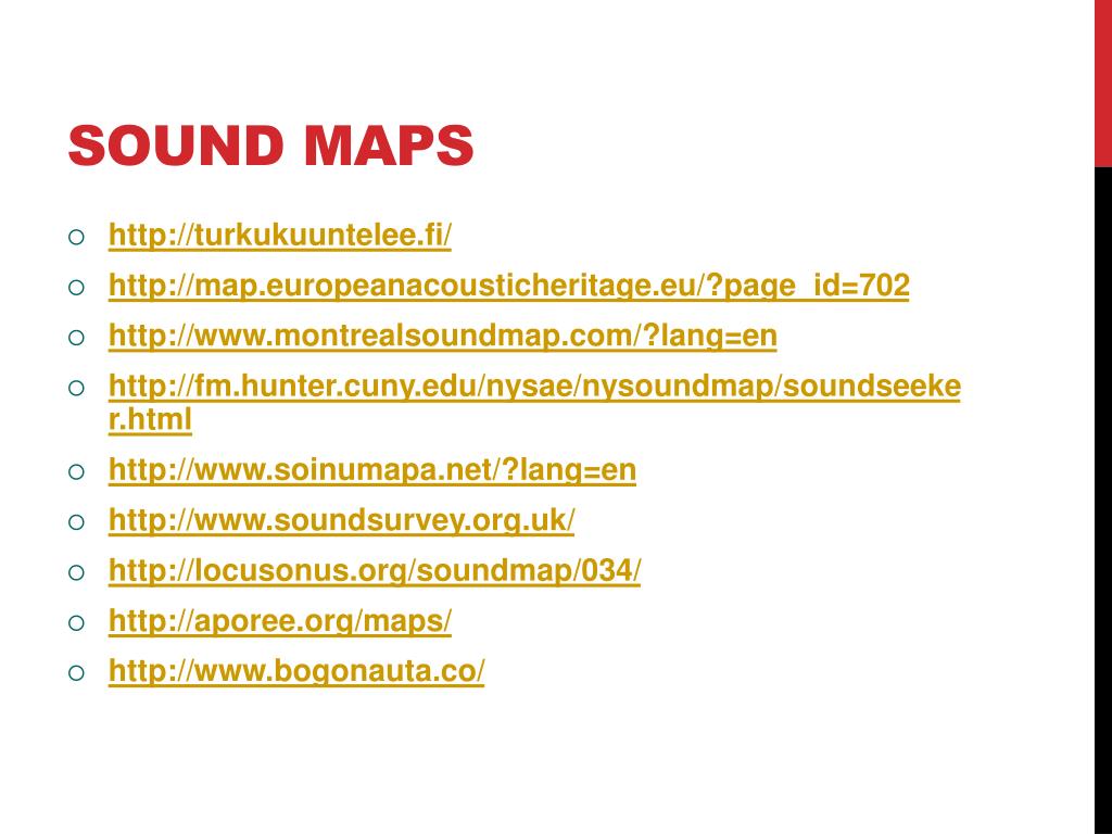 PPT - Soundscapes , listening and attention PowerPoint Presentation 