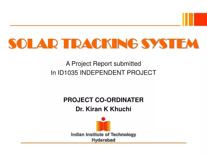Ppt Solar Tracking System Powerpoint Presentation Free