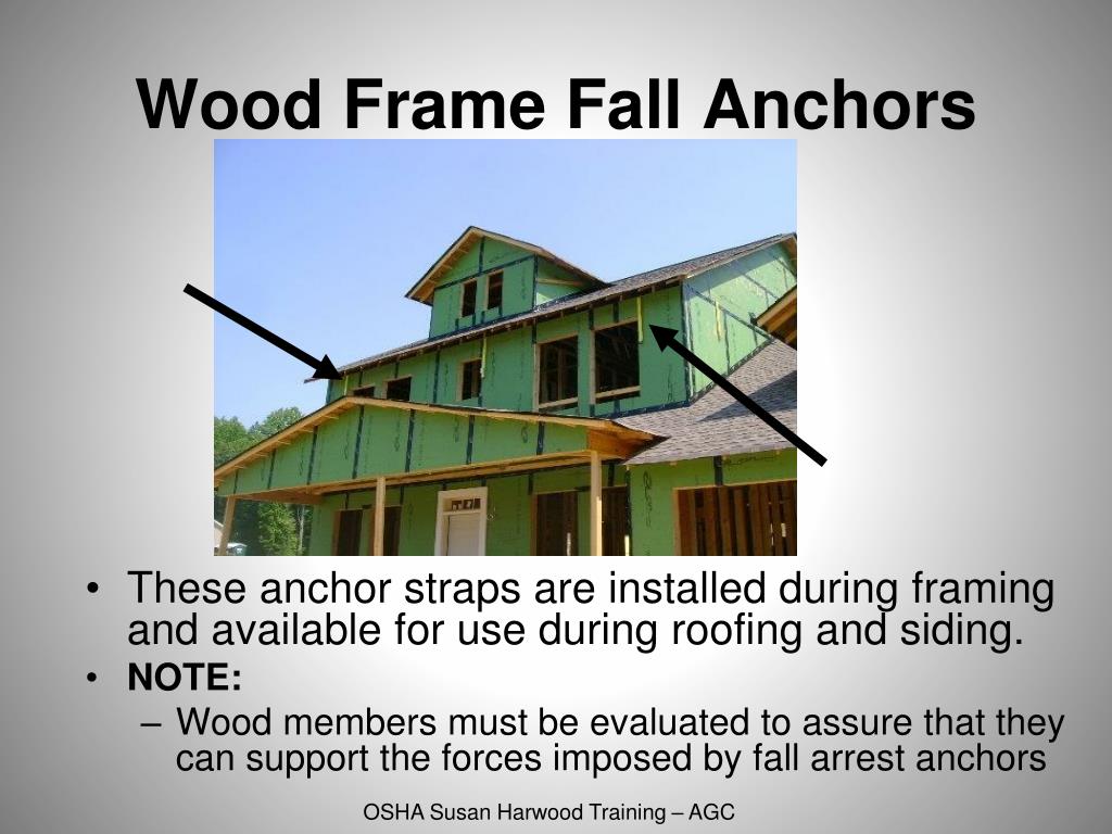 PPT Fall Protection Susan Harwood Grant Training Program 2013 Wood