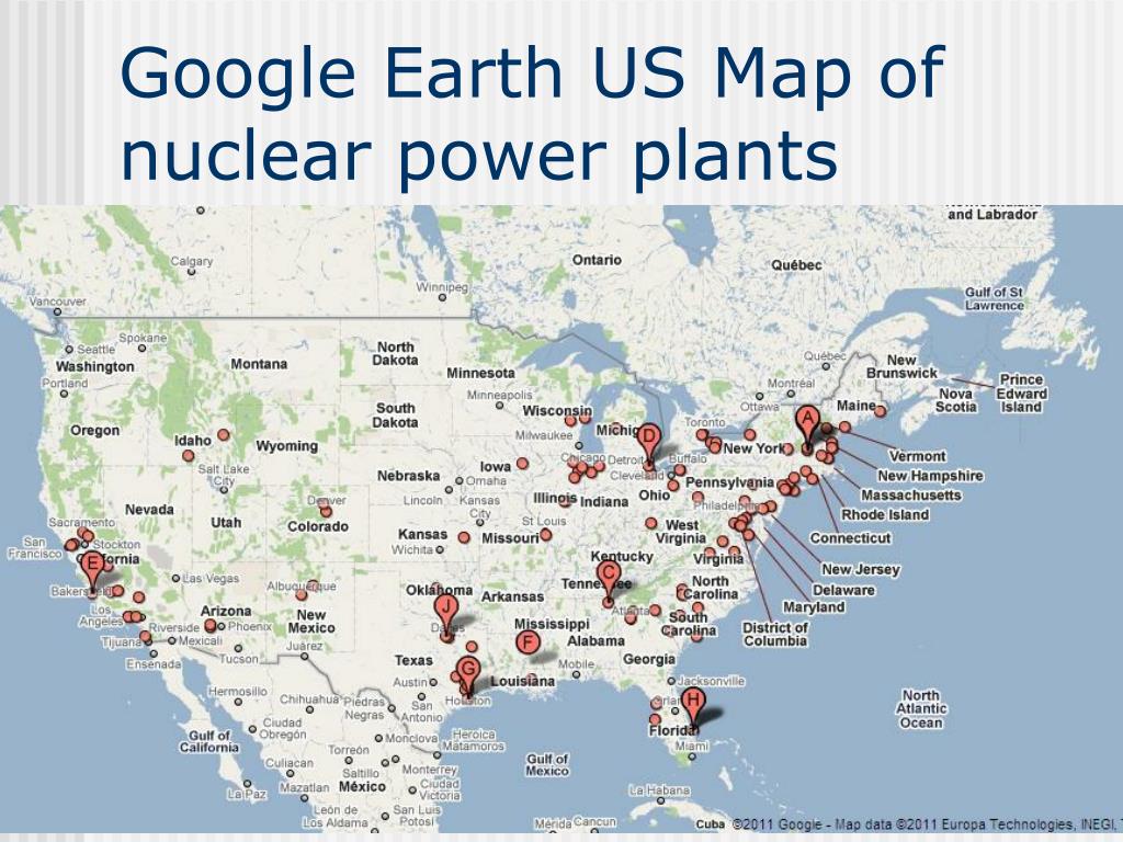 PPT Nuclear Power PowerPoint Presentation Free Download ID 1541224 Google Earth Us Map Of Nuclear Power Plants L