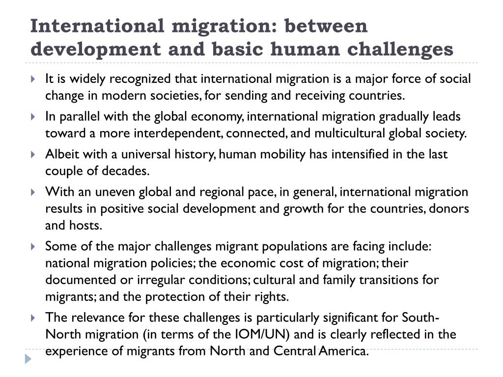 PPT - INTERNATIONAL MIGRATION AND UNREGISTERED MOBILITY LABOR MIGRATION ...