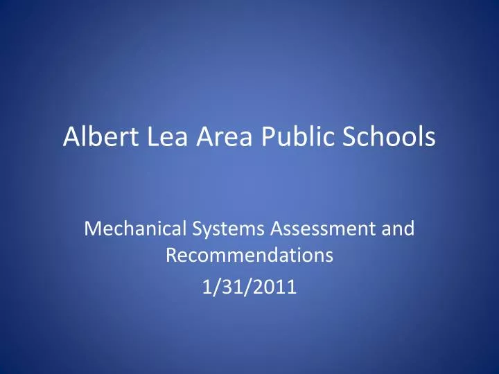 PPT Albert Lea Area Public Schools PowerPoint Presentation, free