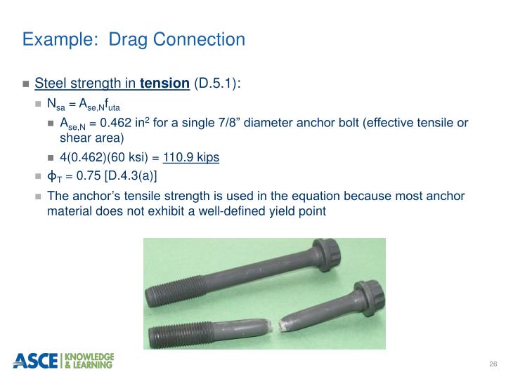 PPT Alternative Designs for Anchorage to Concrete PowerPoint