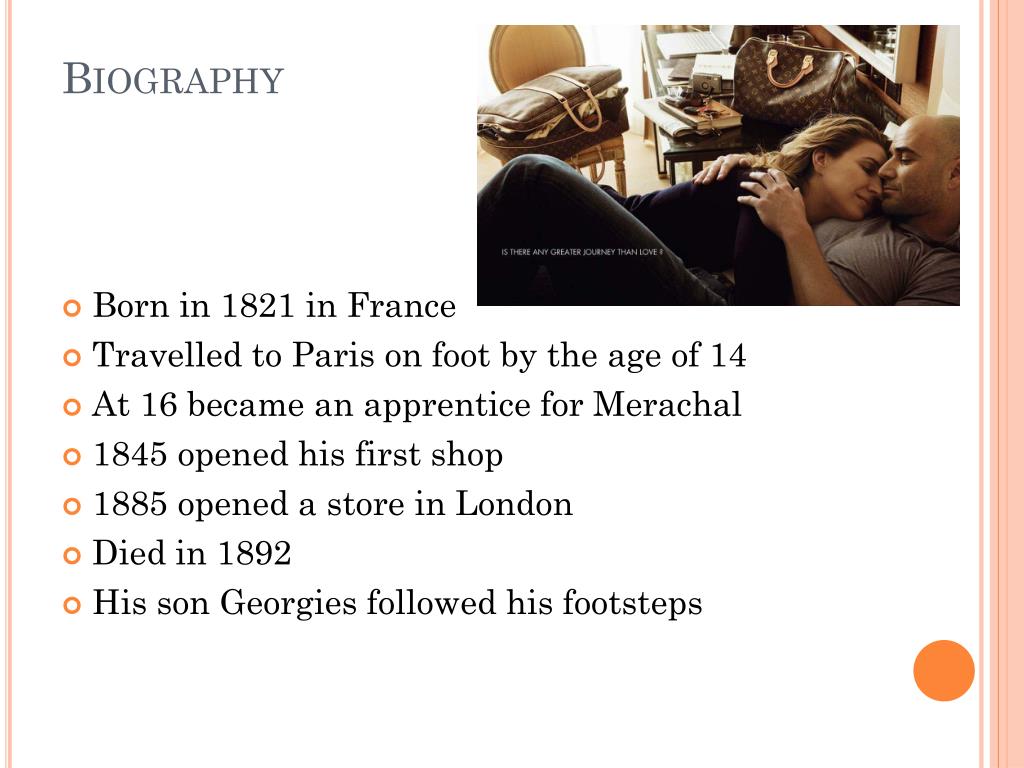 Biography Louis Vuitton | Data Co-op