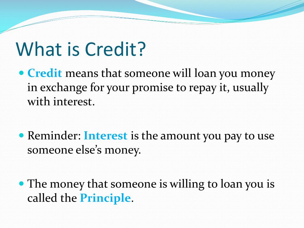 what is the meaning of credit assignment