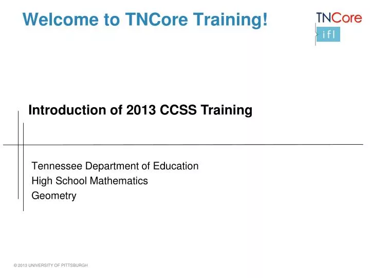 welcome to tncore training n.