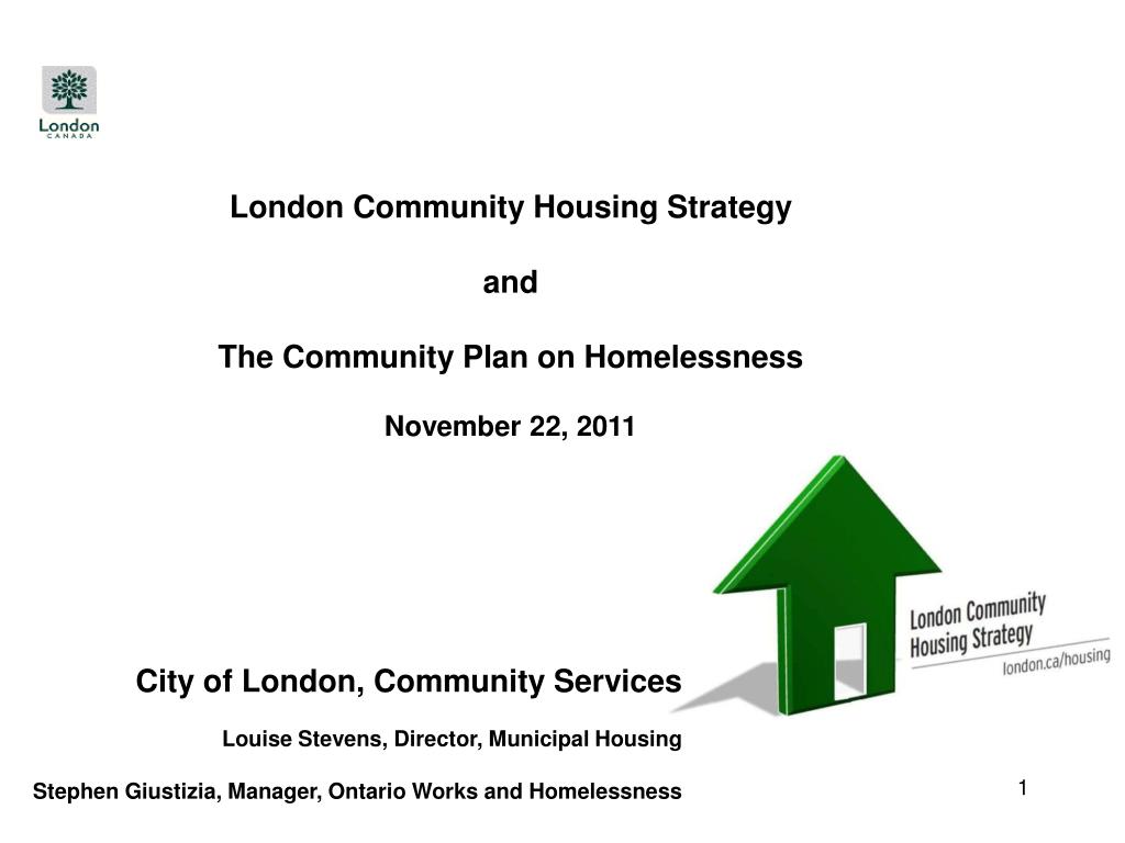 PPT - London Community Housing Strategy and The Community Plan on ...