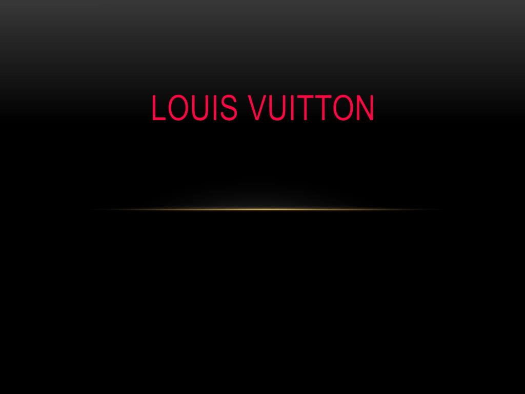 Louis Vuitton Powerpoint Template
