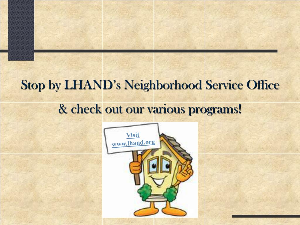 PPT Overview of Housing Activities Lynn Housing Authority