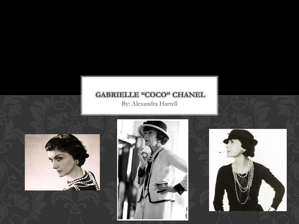 PPT - Gabrielle “Coco” Chanel PowerPoint Presentation, free download - ID: 1546704