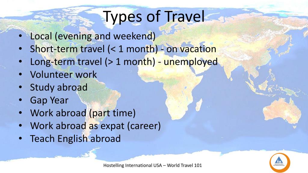 PPT - Hostelling International USA presents World Travel 101 PowerPoint ...
