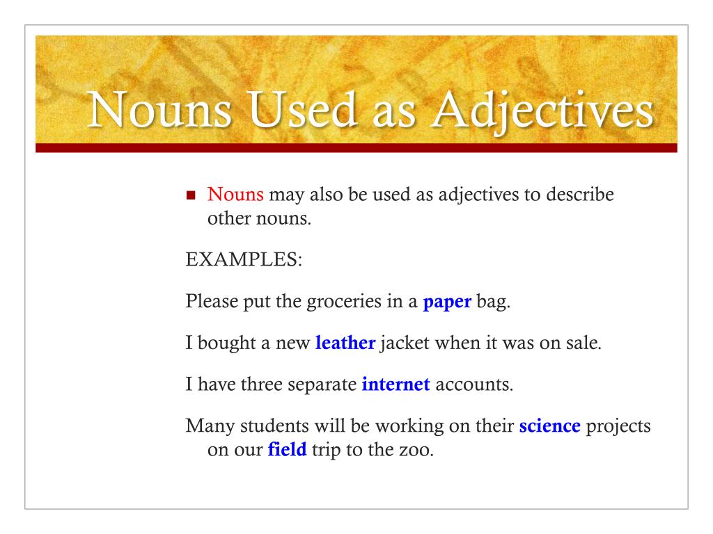 PPT Adjectives And Adverbs PowerPoint Presentation Free Download ID 1549084