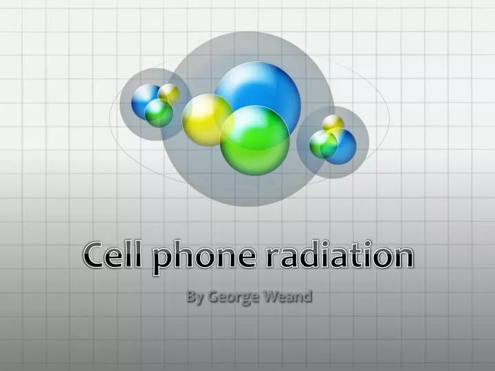 cell phone radiation n.