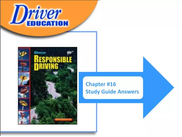 PPT CHAPTER 16 Physical Readiness STUDY GUIDE FOR CHAPTER 16 LESSON 1 Fatigue and Driving
