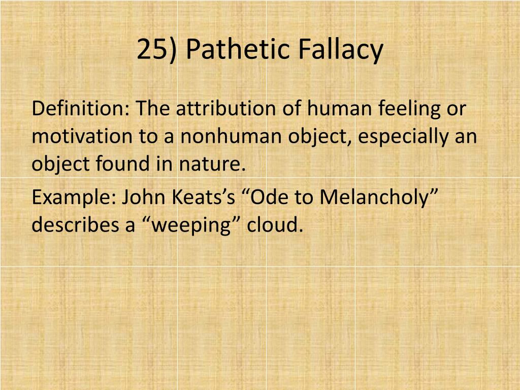 the melancholy of all things done fallacy the melancholy of all things done fallacy