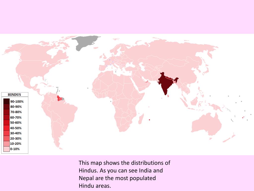 Страны религии индуизм