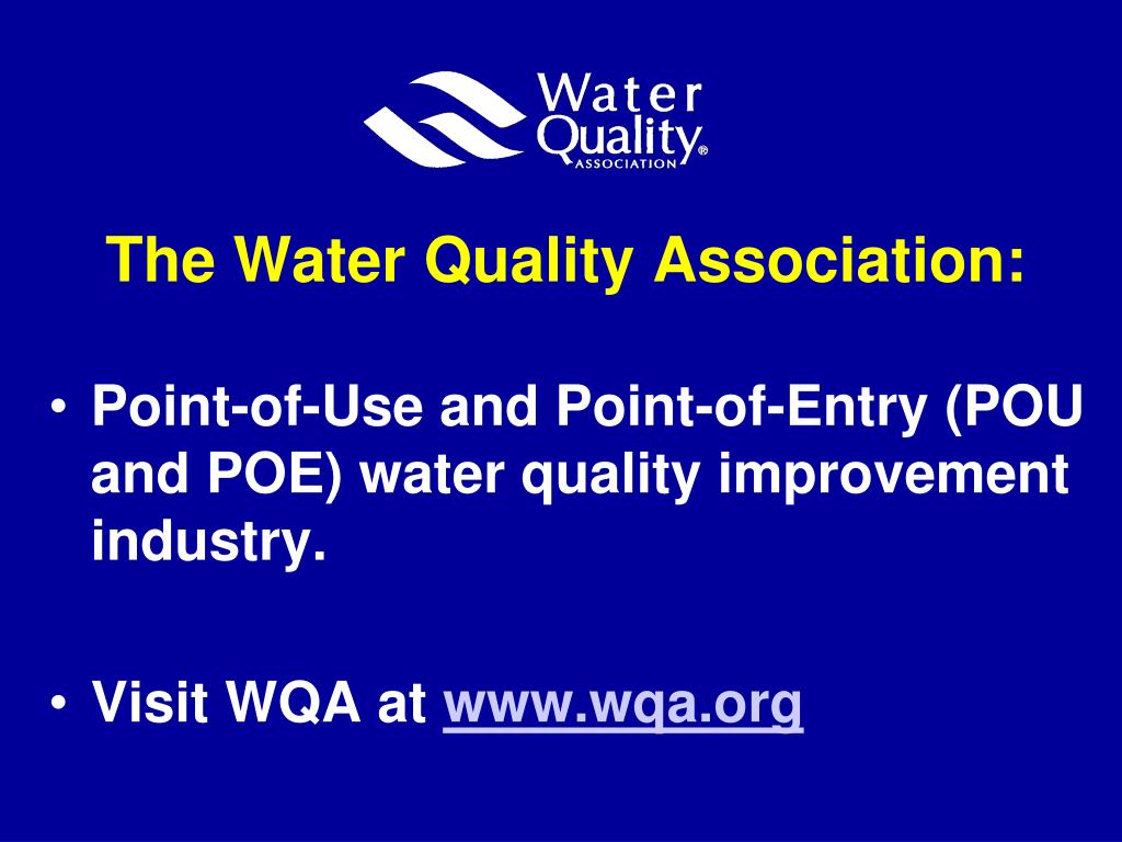 PPT Household Water Treatment The Industry Perspective PowerPoint Presentation ID1551571