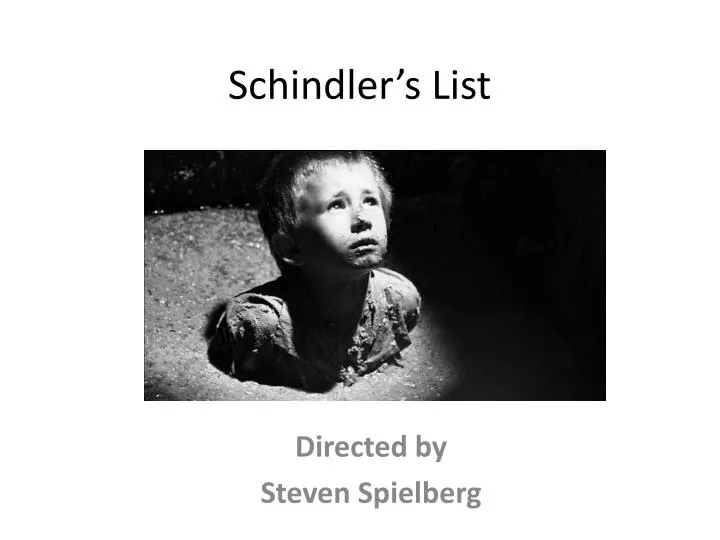 PPT - Schindler's List PowerPoint Presentation, free download - ID:1552870