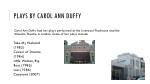 stuffed by carol ann duffy The biographer- carol ann duffy a biography “an account of somebody else’s life written by someone else. stuffed by carol ann duffy The biographer- carol ann duffy a biography “an account of somebody else’s life written by someone else.