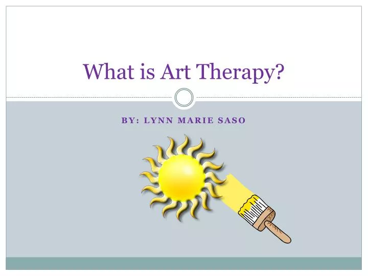 what is art therapy presentation