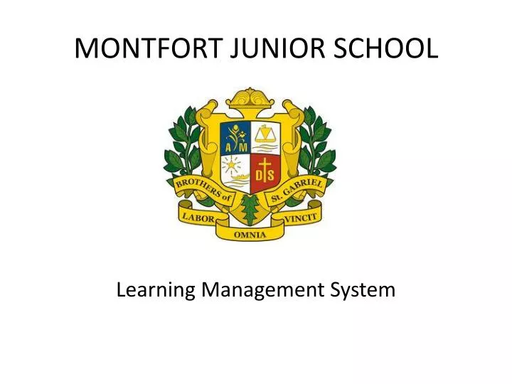 montfort junior school n.
