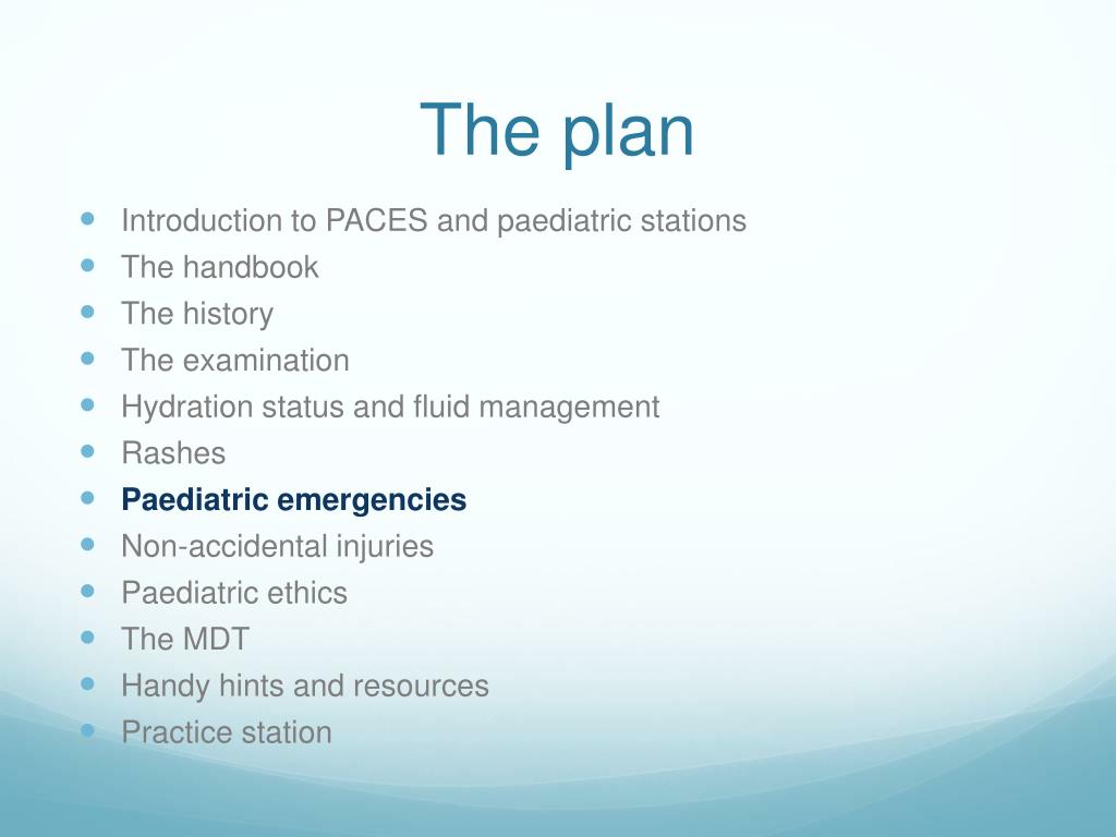 PPT PACES Revision Paediatrics PowerPoint Presentation Free 