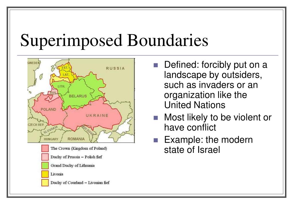 superimposed boundary superimposed boundary