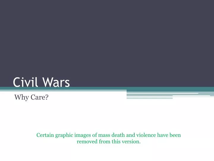 civil wars n.
