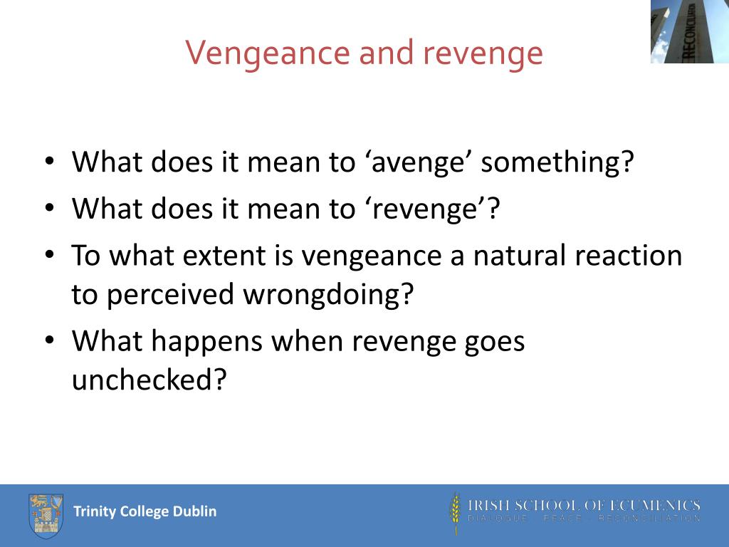 VENGEANCE definition and meaning