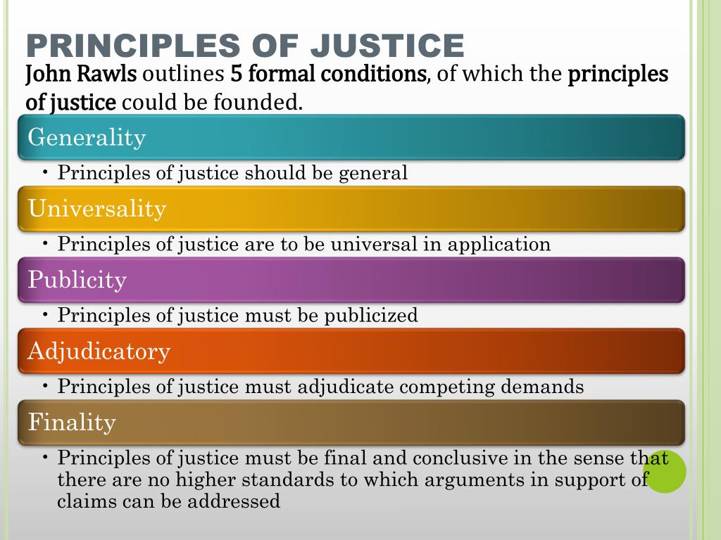 visual representation of justice