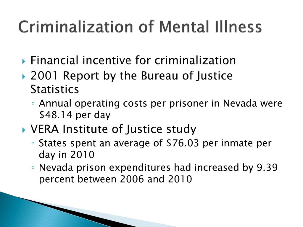 PPT - Mental Illness and the Criminal Justice System in Nevada ...
